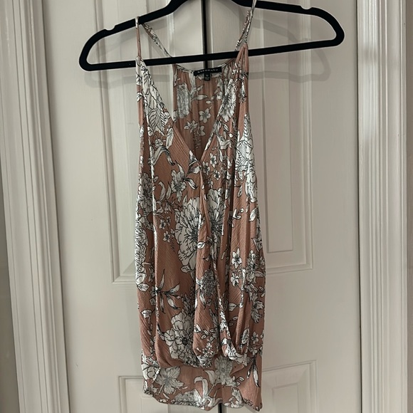 Staccato brand floral print wrap tank top size medium - Picture 1 of 4